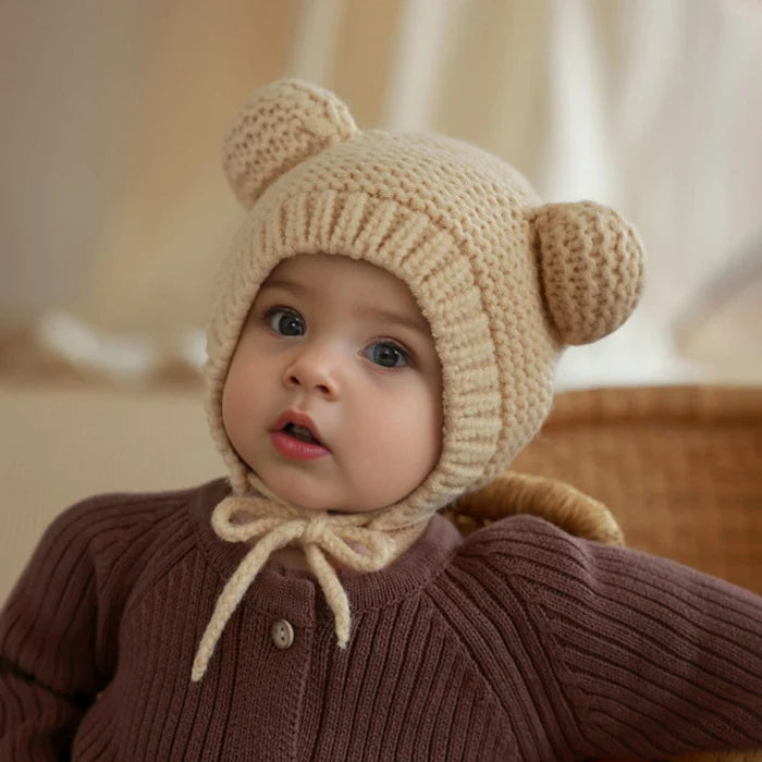 Bear Knitted Hat